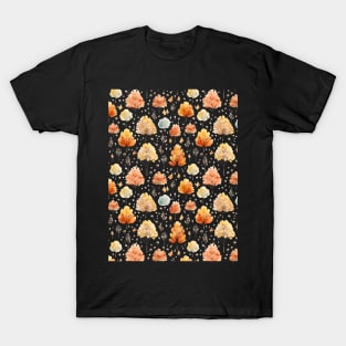 Autumnal Trees Pattern #1 T-Shirt